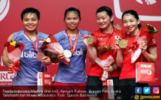 Kecewa Kalah di Final, Greysia/Apriyani Tetap Bersyukur - JPNN.com