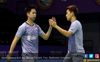 Menang dari Ahsan/Hendra, Marcus/Kevin Tak Jemawa, Lihat! - JPNN.com