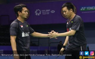 Ketemu Marcus/Kevin, Ahsan/Hendra Bingung Mau Main Apa - JPNN.com