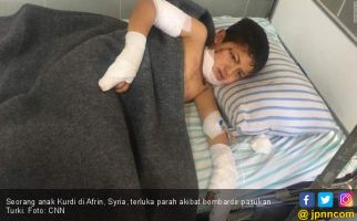 Penderitaan Anak-Anak Kurdi Dibombardir Pasukan Erdogan - JPNN.com
