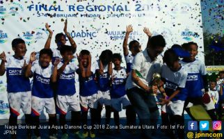Naga Berkisar Juara Aqua Danone Cup 2018 Zona Sumatera Utara - JPNN.com