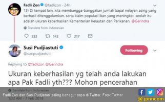 Fadli Zon Sebut Bu Susi Baper, Nih Sebabnya... - JPNN.com