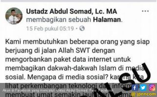 Awas! Ustaz Somad Dicatut untuk Galang Dana Lewat Medsos - JPNN.com