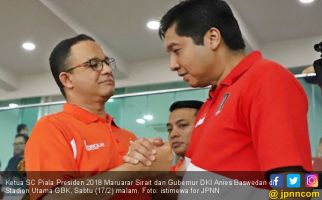 Final Piala Presiden Sukses, Ketua SC Puji Jokowi dan Anies - JPNN.com