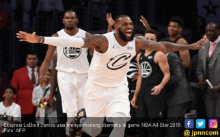 Lewat Game Dramatis, LeBron James jadi MVP NBA All-Star 2018 - JPNN.com