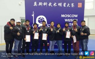 Jelang Asian Games 2018, Timnas Wushu Sabet 3 Emas di Rusia - JPNN.com