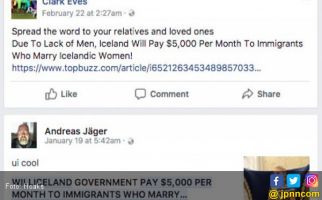 Menikahi Wanita Islandia Dijatah USD 5 Ribu per Bulan? Oh - JPNN.com