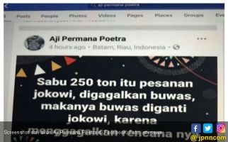 Narkoba Seludupan dan Buwas Pensiun Jadi Hoaks Serang Jokowi - JPNN.com