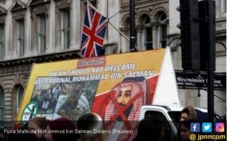 Sambut Pangeran Mohammed, Warga Inggris Gelar Demonstrasi - JPNN.com