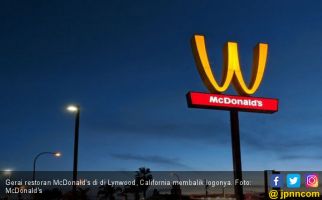 Waduh, 100 Gerai McDonald's di Amerika Terbalik Logonya - JPNN.com