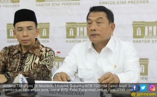 Jenderal Moeldoko Bertemu Gubernur NTB Zainul Majdi, Hmm.. - JPNN.com