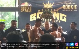 Ilham Leoisa Janji Bikin Petinju Thailand Tersungkur - JPNN.com