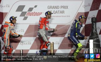 Pengakuan Marquez Usai Gagal Menyalip Dovi di MotoGP Qatar - JPNN.com