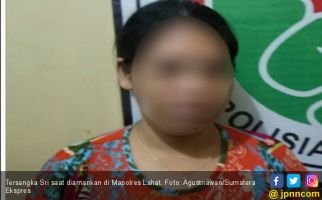 Buang 57 Paket Sabu Milik Suami, Sri Hayati Ditangkap Polisi - JPNN.com