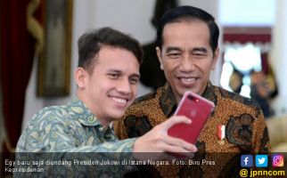 Jokowi Bangga dengan Prestasi Egy Maulana - JPNN.com