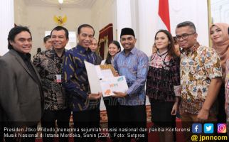 Jokowi Minta Musisi Membuat Visi Misi Musik Nasional 2050 - JPNN.com