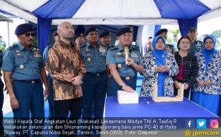 TNI AL Meluncurkan Kapal Perang Baru Jenis PC-40 - JPNN.com