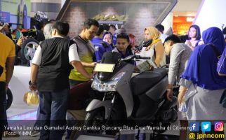 Yamaha Lexi dan Gamaliel Audrey Cantika Guncang Cibinong - JPNN.com