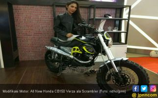 Modifikasi Motor: All New Honda CB150 Verza ala Scrambler - JPNN.com