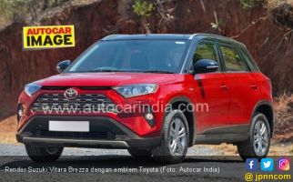 Suzuki Vitara Menunggu Tempelan Logo Toyota - JPNN.com