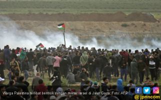 Bentrok Jalur Gaza: 16 Orang Palestina Tewas, 1400 Terluka - JPNN.com