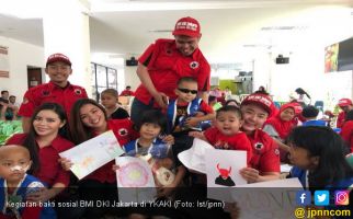 BMI DKI Jakarta Berbagi Kebahagiaan dengan Anak-anak YKAKI - JPNN.com