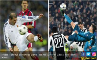 Komentari Gol Ronaldo, Zidane: Gol Saya Lebih Cantik - JPNN.com