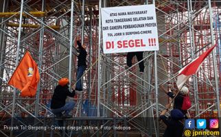 Proyek Tol Serpong - Cinere Disegel Aktivis - JPNN.com