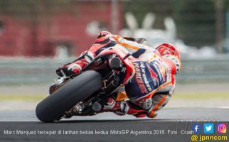 FP2 MotoGP Argentina: Marquez Tercepat, Dovizioso Terakhir - JPNN.com