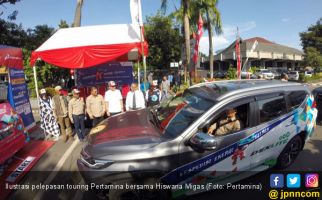 Pertamina Ajak Himpunan Wiraswasta Touring Sambil Berbagi - JPNN.com