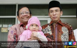 Pilpres 2019: Misteri Senyuman Mahfud MD dan Zainul Majdi - JPNN.com
