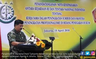 Hadi & Prasetyo Teken MoU, TNI Pasok Info Intel ke Kejagung - JPNN.com