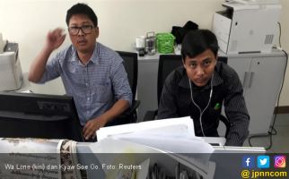 Myanmar Bebaskan Dua Jurnalis Pengungkap Genosida Rohingya - JPNN.com