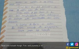 Ada Surat Cinta Untuk Pembunuh Sopir Go-Car Itu, Ini Isinya - JPNN.com