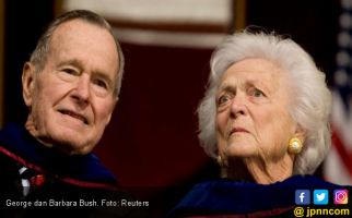 George Bush Dimakamkan di Samping Istri - JPNN.com