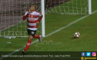 Sikap Cristian Gonzales Bikin Madura United Kecewa - JPNN.com