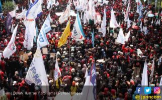 Demo Buruh 1 Mei Sejuta Massa, Isu TKA dan Singgung Pilpres - JPNN.com