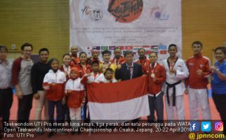 Taekwondoin UTI Pro Bawa Pulang 5 Emas dari Jepang - JPNN.com