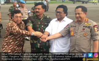 Oso Ingatkan Warga Kalbar Berterima Kasih ke TNI-Polri - JPNN.com