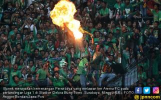 PSSI Terima Rp 2,5 Miliar dari Denda Flare dan Lempar Botol - JPNN.com