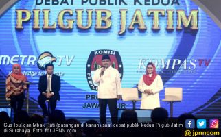 Debat Cagub Jatim: Gus Ipul Bersyukur Ada Pak Jokowi - JPNN.com