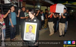 Bripda Denny, Gugur di Mako Brimob Seminggu Jelang Ultah - JPNN.com