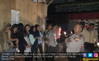 Lihatlah, 18 Muda Mudi Ditangkap Polisi - JPNN.com