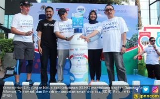 KLHK Dukung Langkah Danone - Aqua Kembangkan Smart Drop Box - JPNN.com