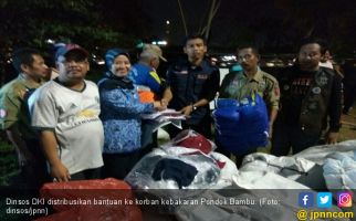 Dinsos DKI Amankan Kebutuhan Korban Kebakaran Pondok Bambu - JPNN.com