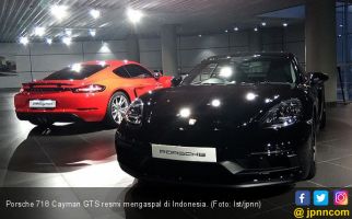  Porsche 718 Cayman Versi Buas Mengaspal di Indonesia - JPNN.com