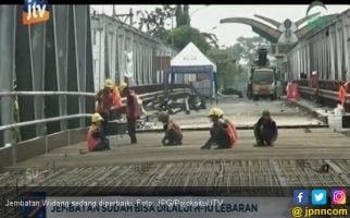 Jembatan Widang Sudah Bisa Dilalui H-10 Lebaran - JPNN.com