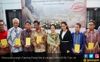 73 Tahun Pancasila, PT Pos Rilis Prangko Tjamkan Pantja Sila - JPNN.com