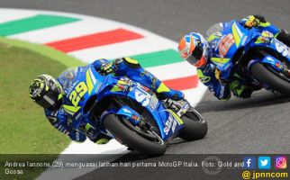 Diwarnai 2 x Bendera Merah, Iannone Kuasai FP2 MotoGP Italia - JPNN.com