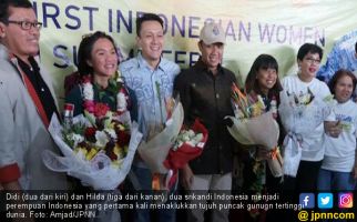 Menpora Sambut Dua Srikandi Penakluk Mount Everest - JPNN.com